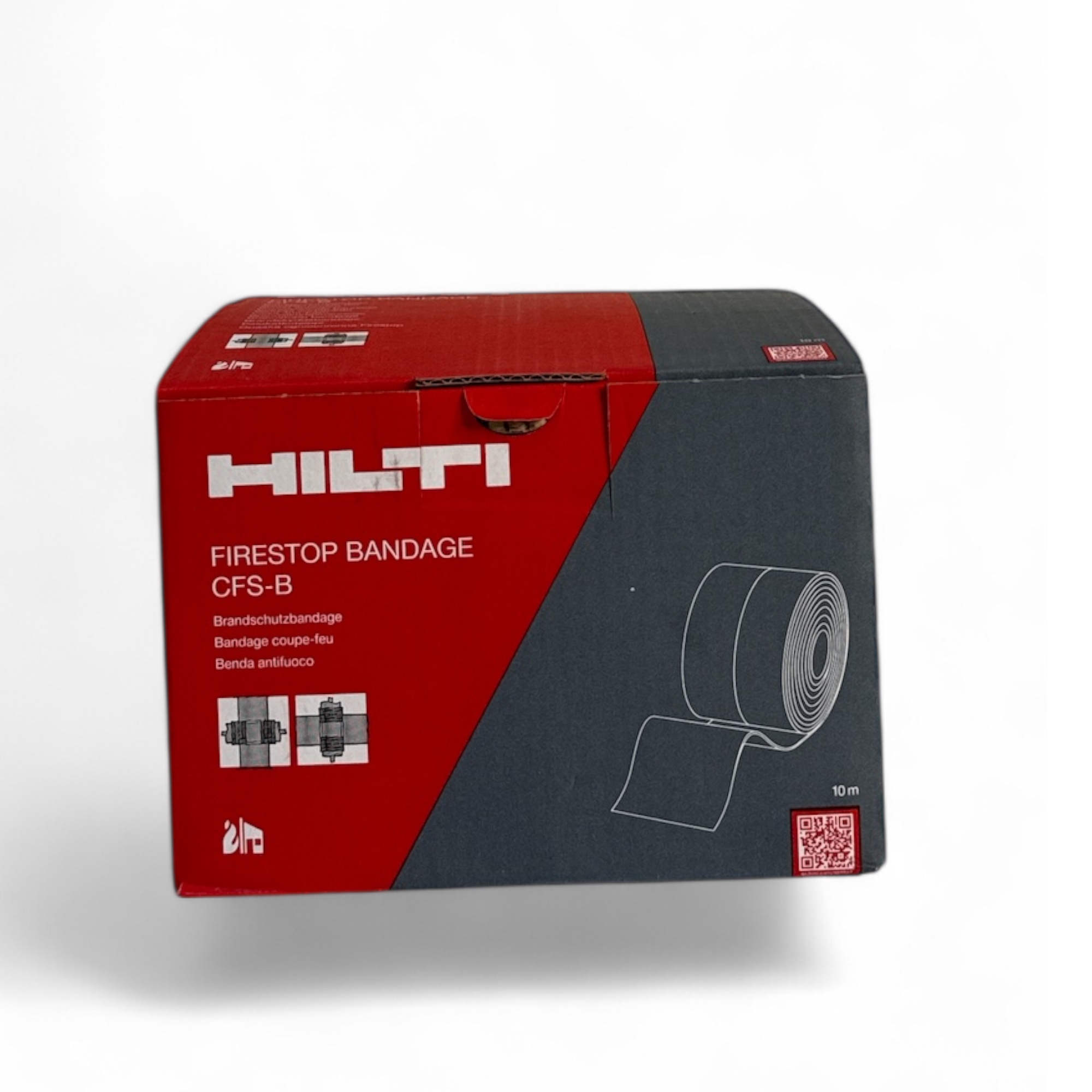 Brandschutzbandage CFS-B, Breite 125 mm, Länge 10 m