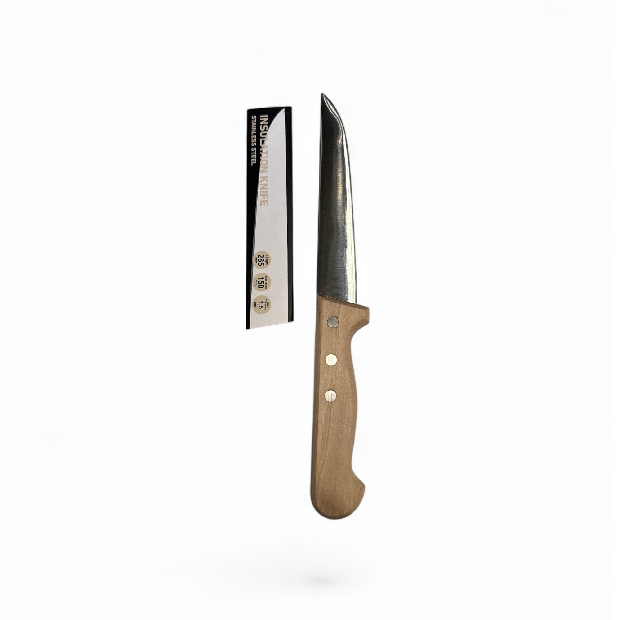 Isoliermesser mit Holzgriff, Klinge ca. 15 cm